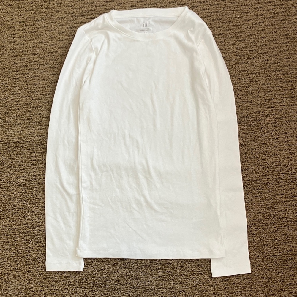 White Gap Long Sleeve.